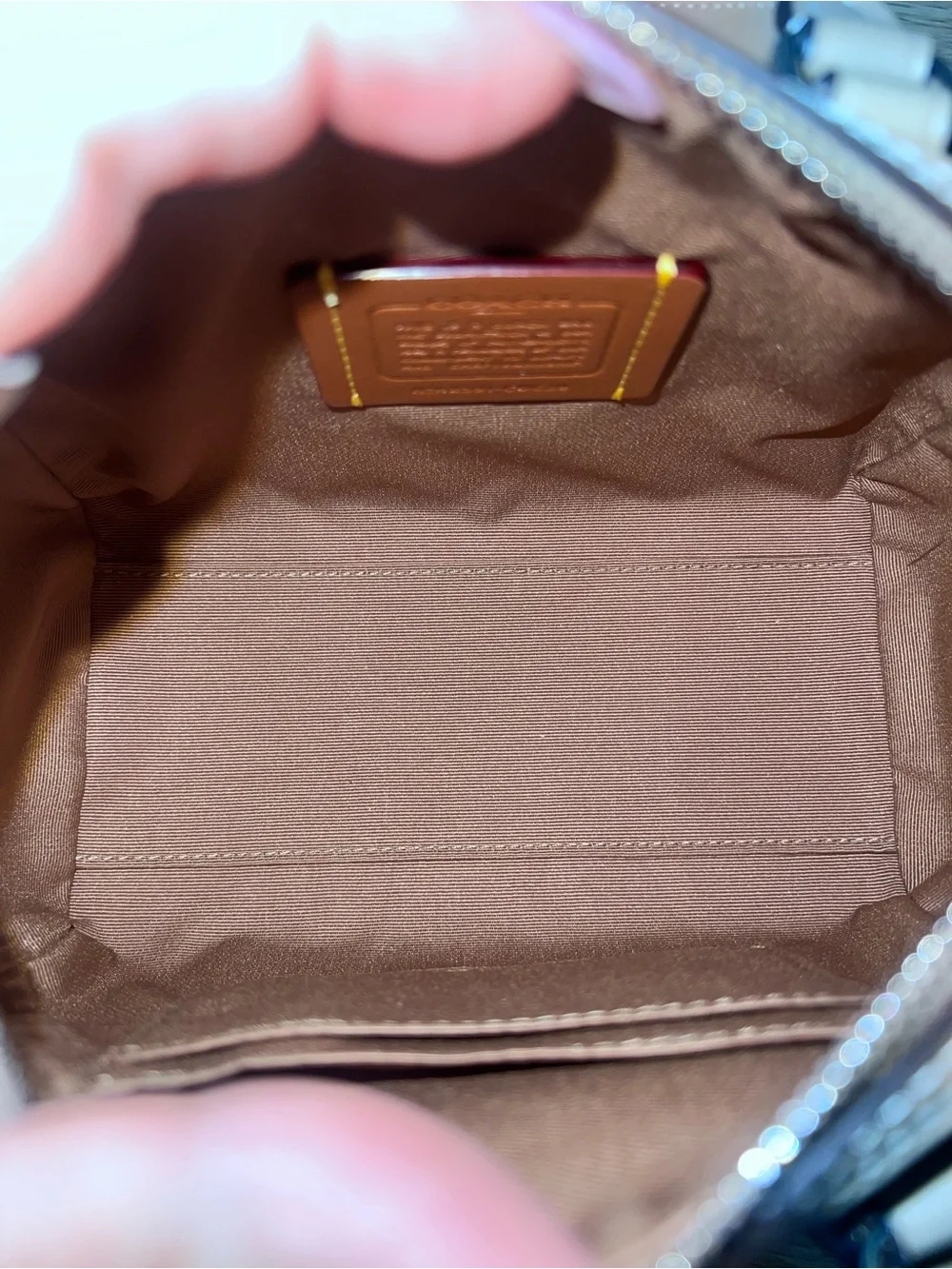 Coach Pastel Multicolor mini Rowan